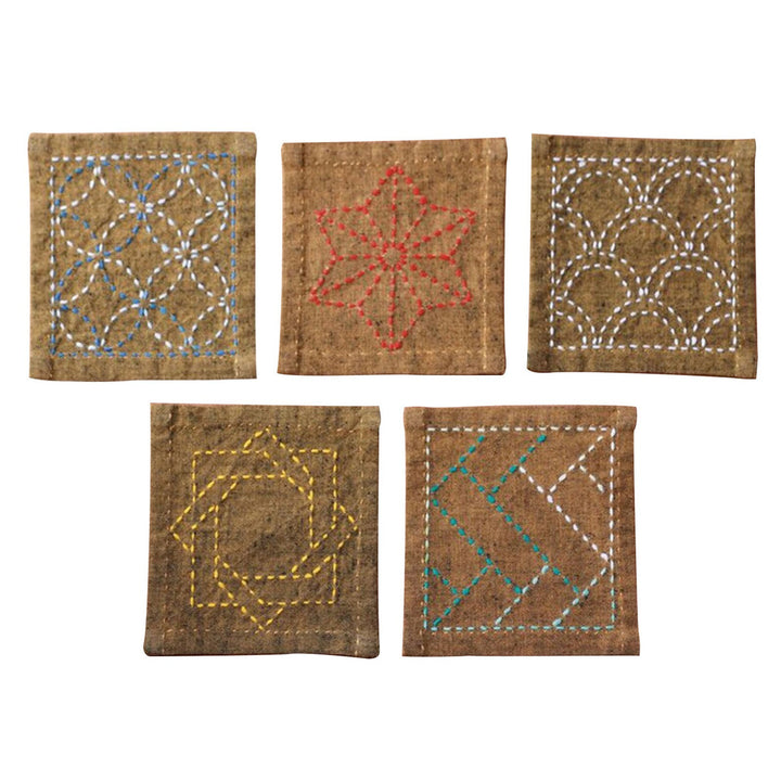 Sashiko Pre-Printed Tsumugi Cloth