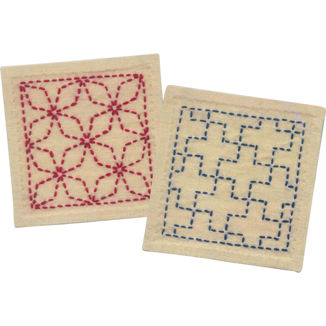 Sashiko Coaster Kit Natural