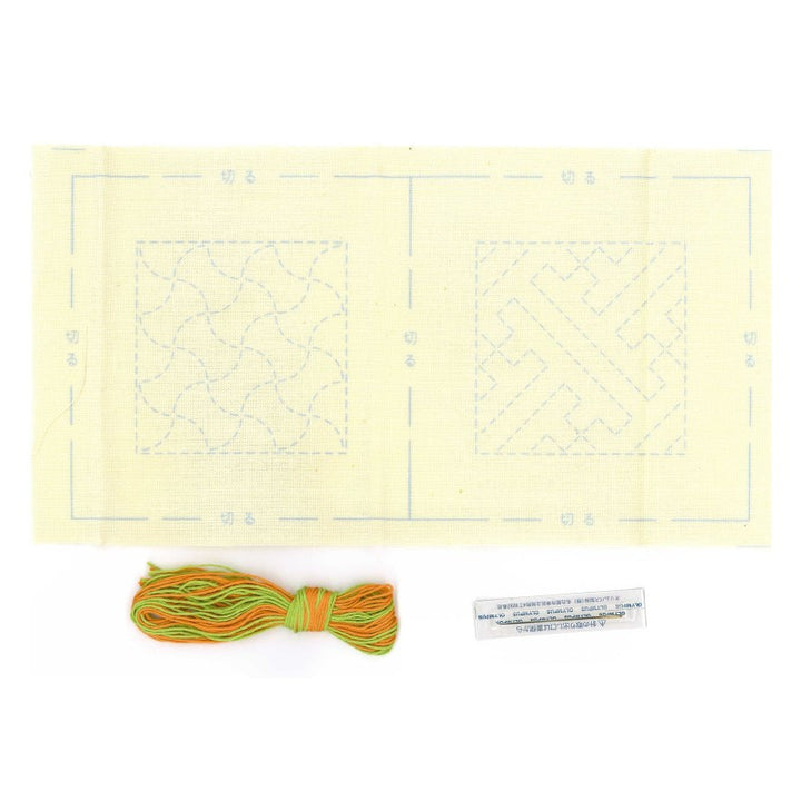 Sashiko Coaster Kit Ivory