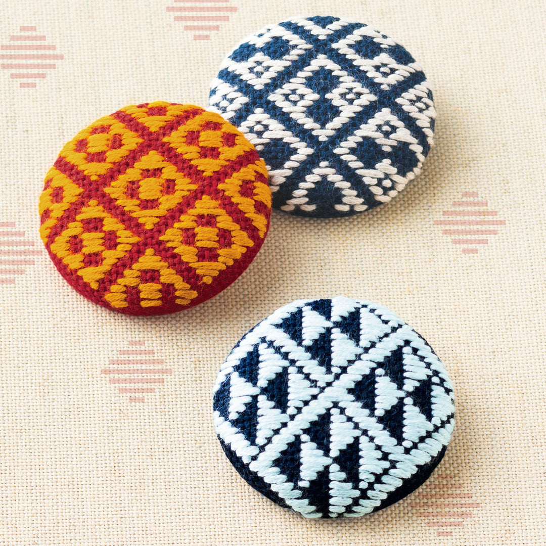 Kogin Brooch Kit - Kuon