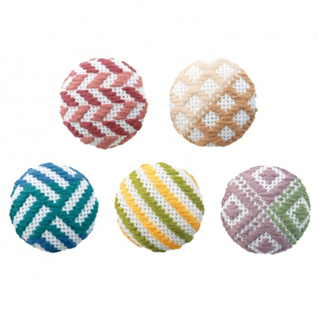 Kogin Wrapped Button Kit - Utopia