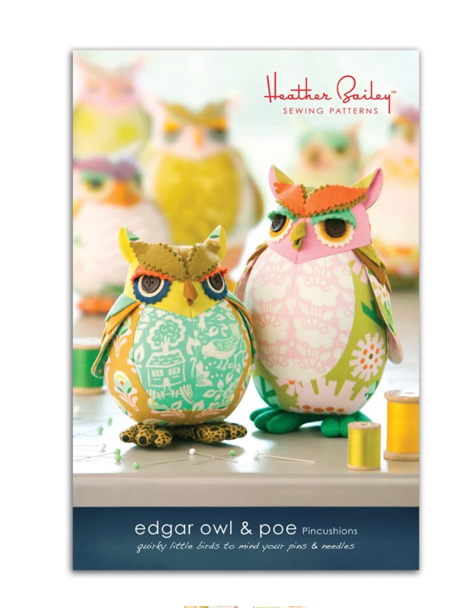 Edgar Owl &amp; Poe Pattern