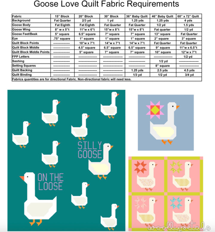 Goose Love Quilt