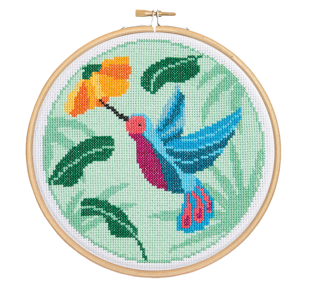 Hummingbird Cross Stitch Kit