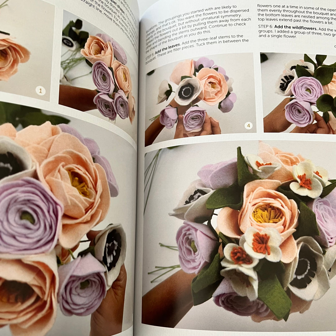 Felt Flower Workshop Book