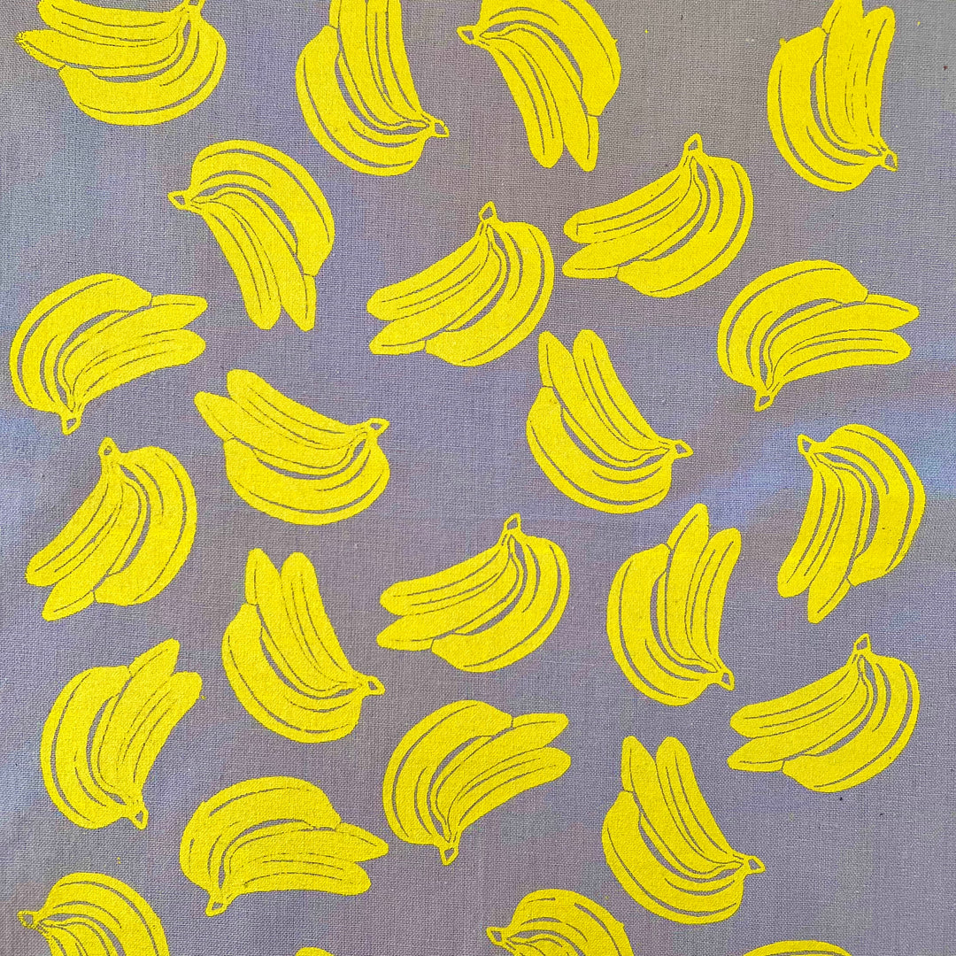 Banana Tea Towels ~ Screen Printed Cotton