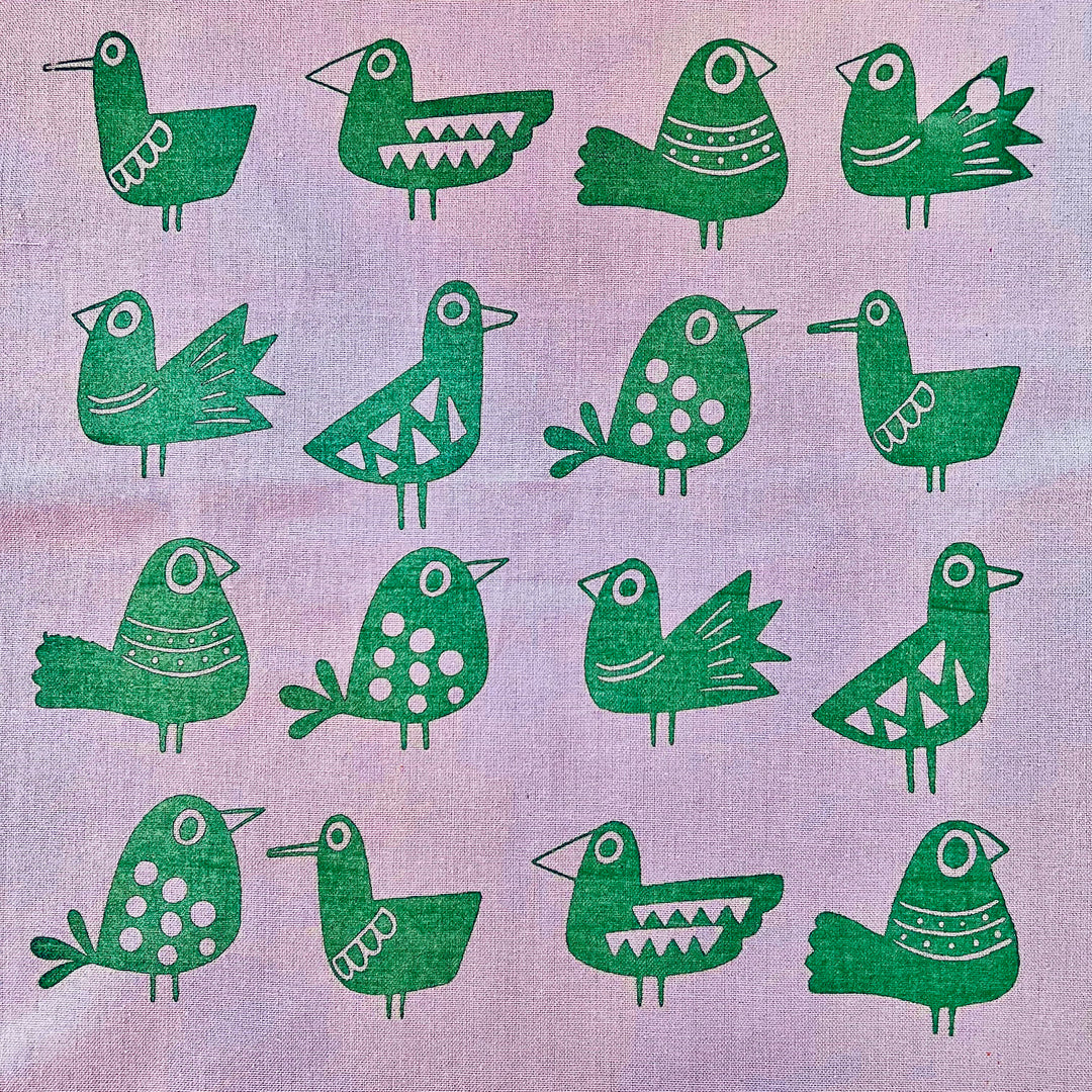 Murder of Crows Tea Towels ~ Screen Printed Cotton