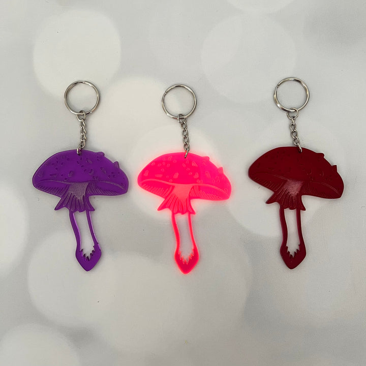 Mushroom Keychains