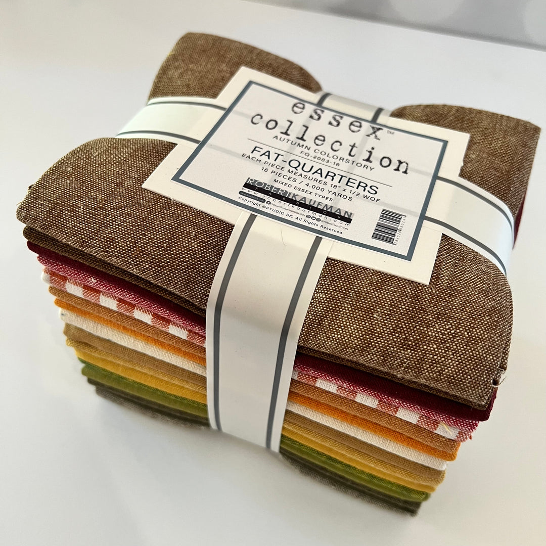 Essex Linen Fat Quarter Collection ~Autumn Colorstory