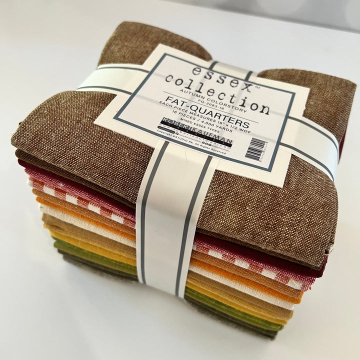 Essex Linen Fat Quarter Collection ~Autumn Colorstory