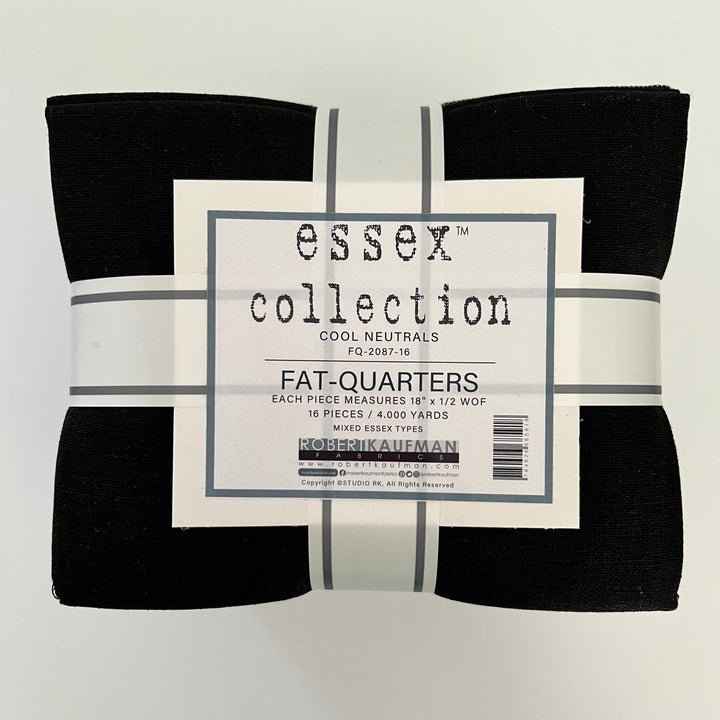 Essex Linen Fat Quarter Collection ~ Cool Neutrals