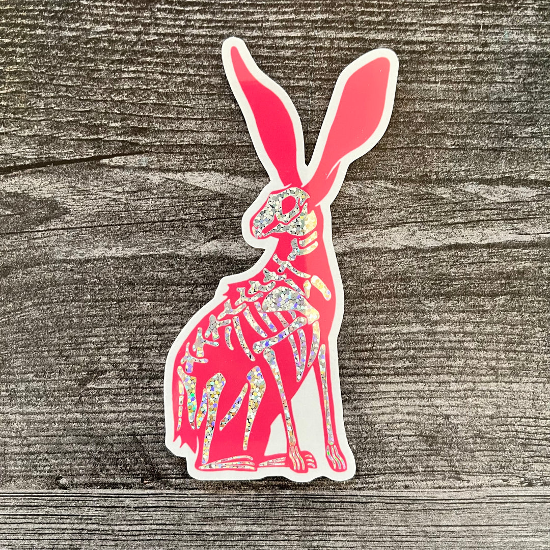 Skele-Hare Sticker