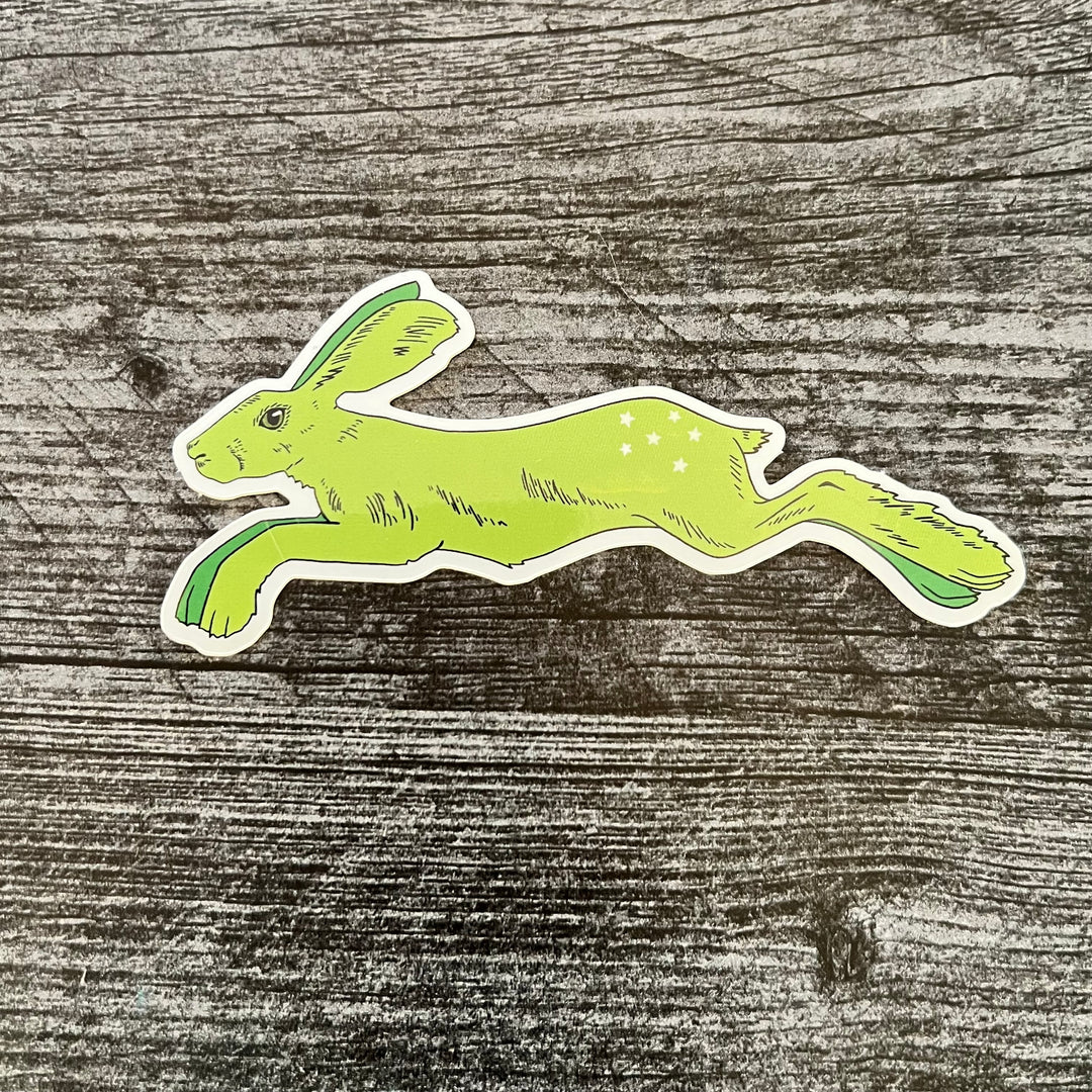 Leaping Hare Stickers