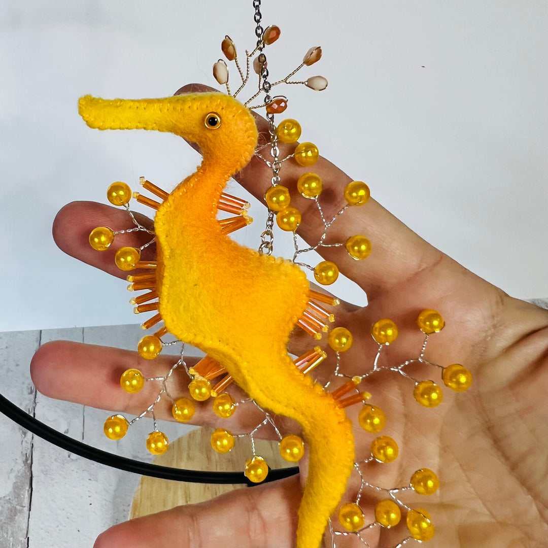 Yellow Leafy Sea Dragon