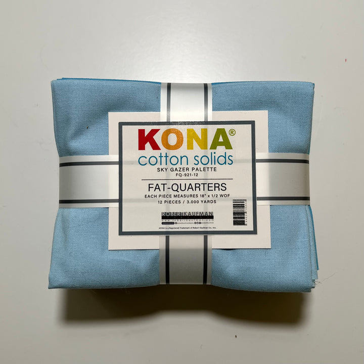 Kona Cotton Solids Fat Quarters ~ Star Gazer Palette