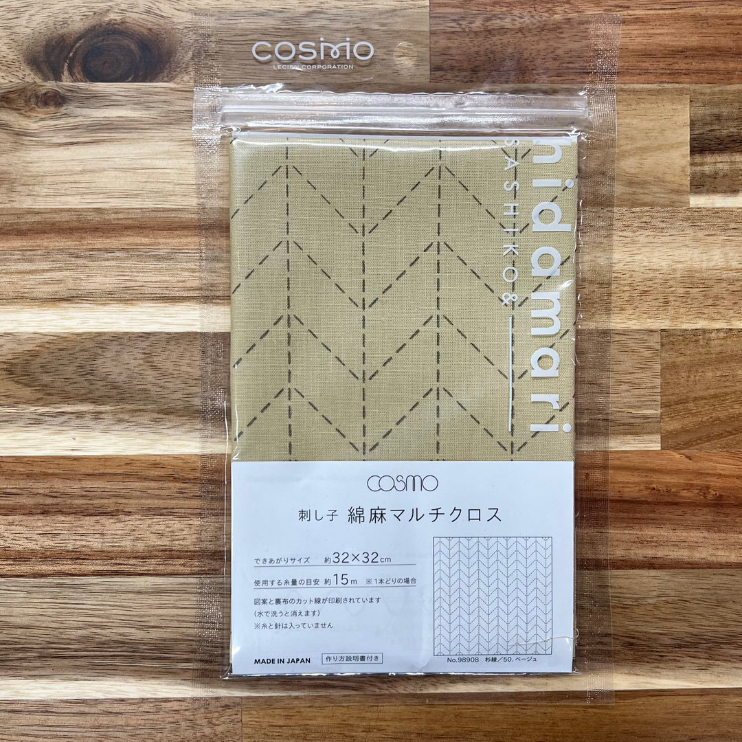 Cosmo Sashiko Cotton & Linen Precut Fabric ~ Colors