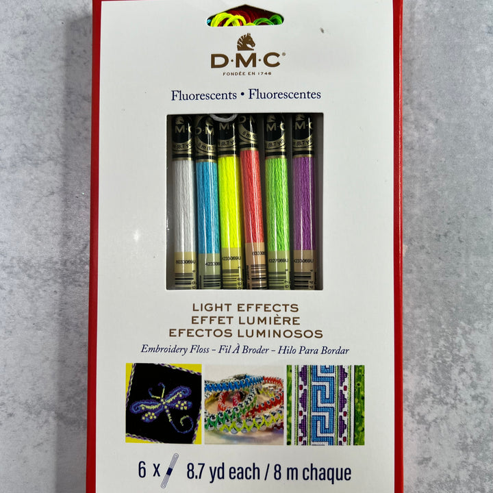 DMC Light Effects Fluorescent Embroidery Floss