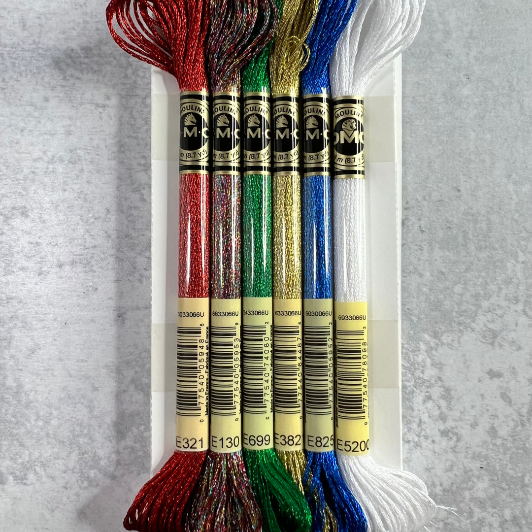 DMC Light Effects Holiday Collection Embroidery Floss