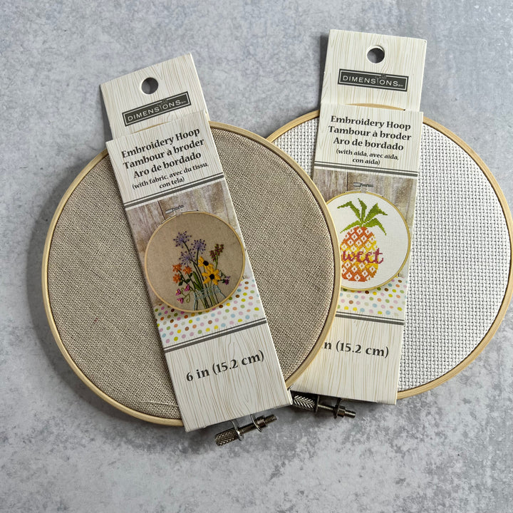 Dimensions Embroidery Hoop with Cloth