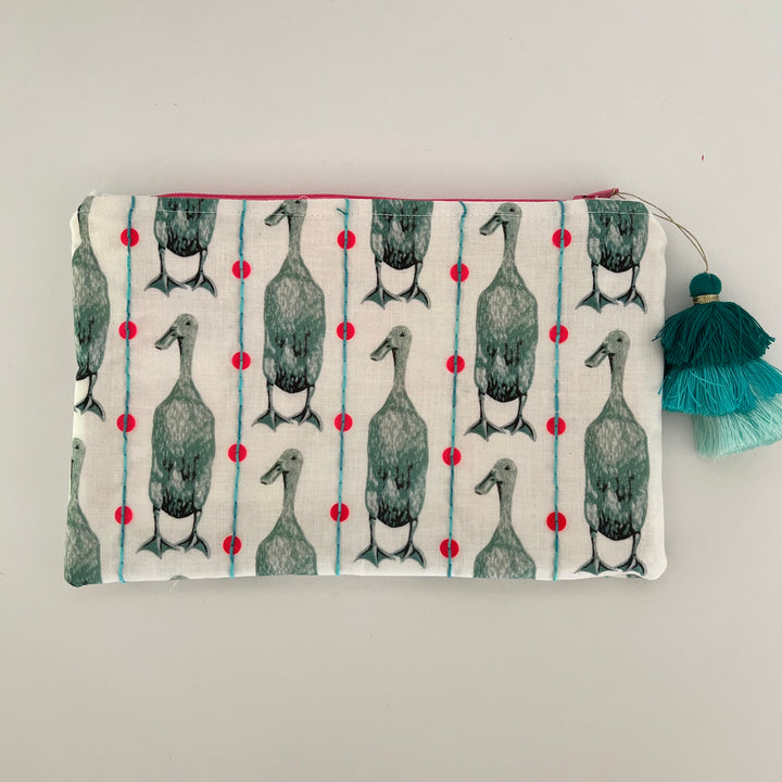 Runner Ducks Zipper Pouch