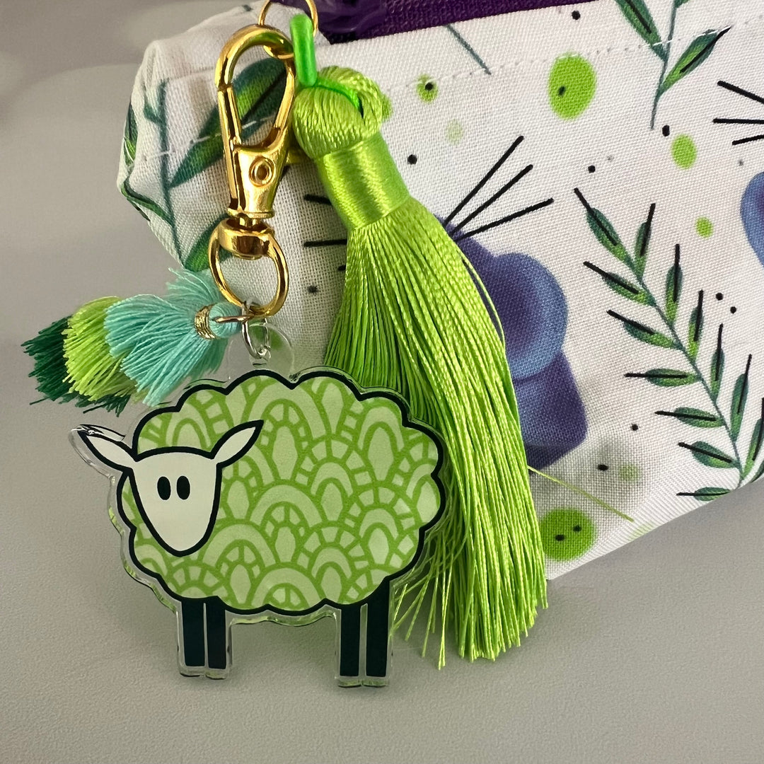 Rainbow Sheep Bag Charms