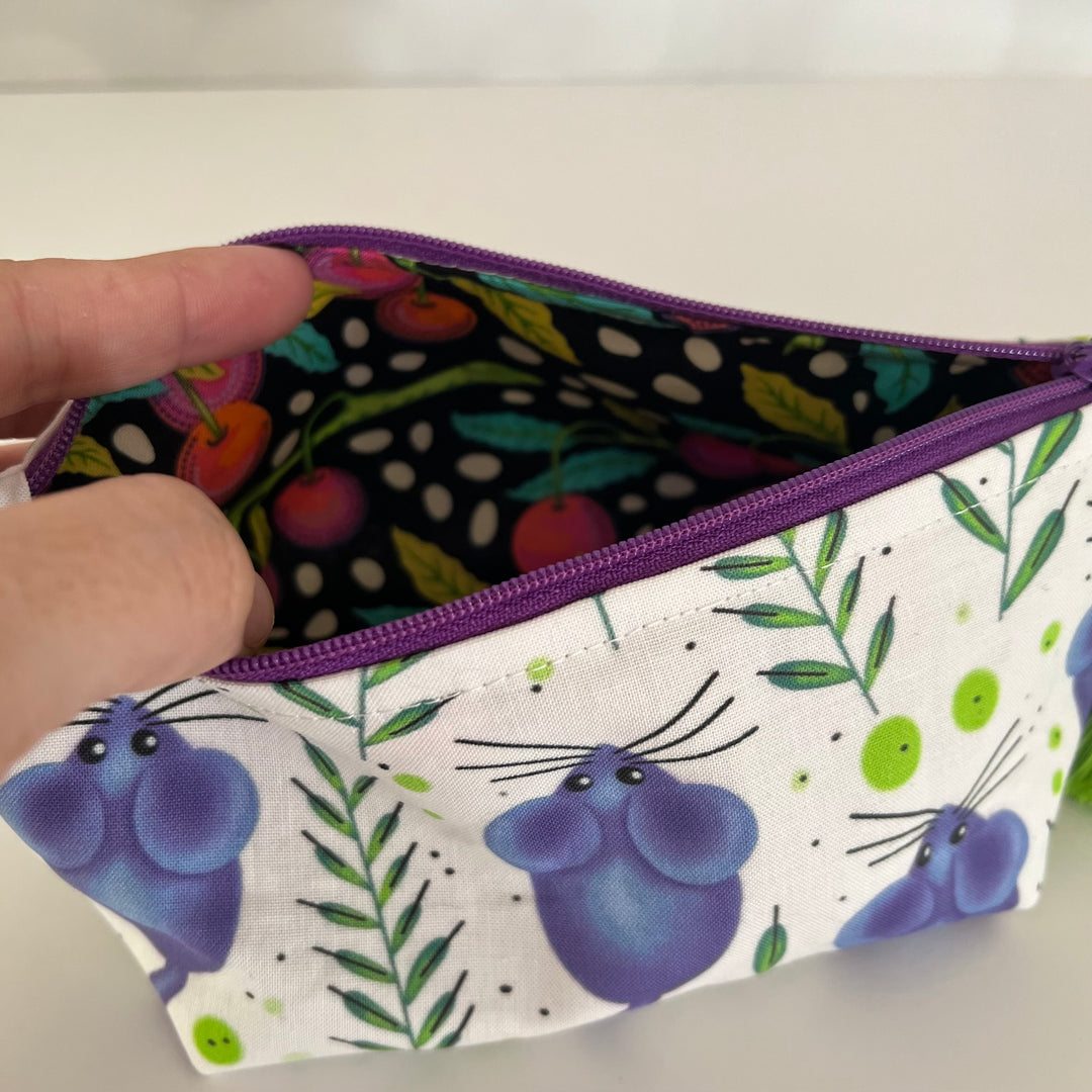 Field Mice Zipper Pouch