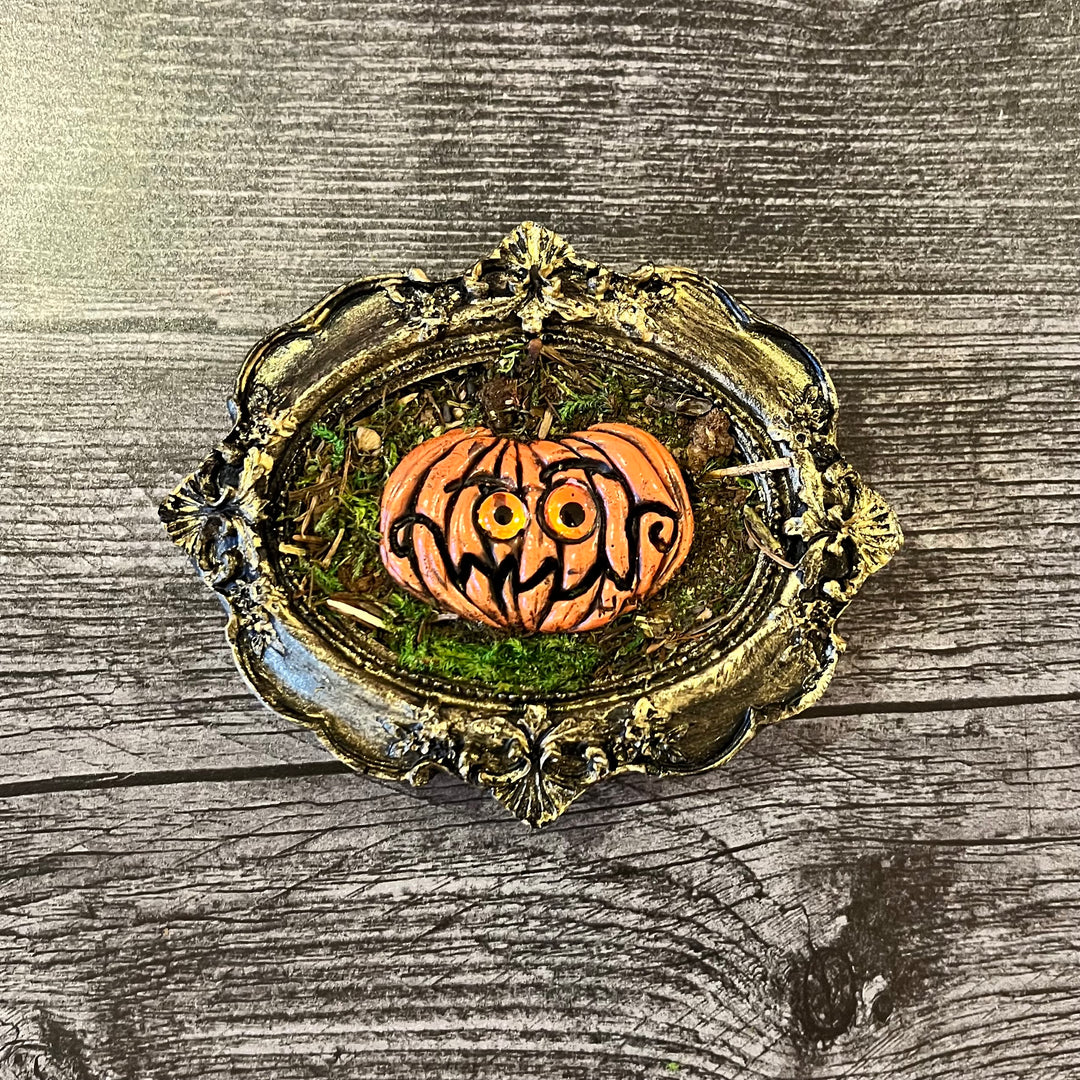 Pumpkin Buddy Framed Wall Art