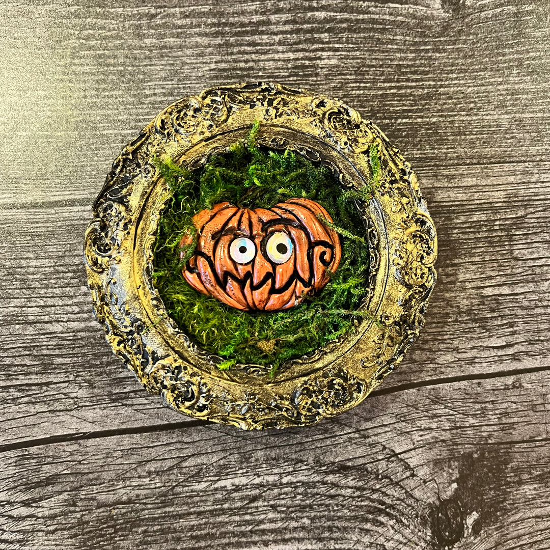 Pumpkin Buddy Framed Wall Art