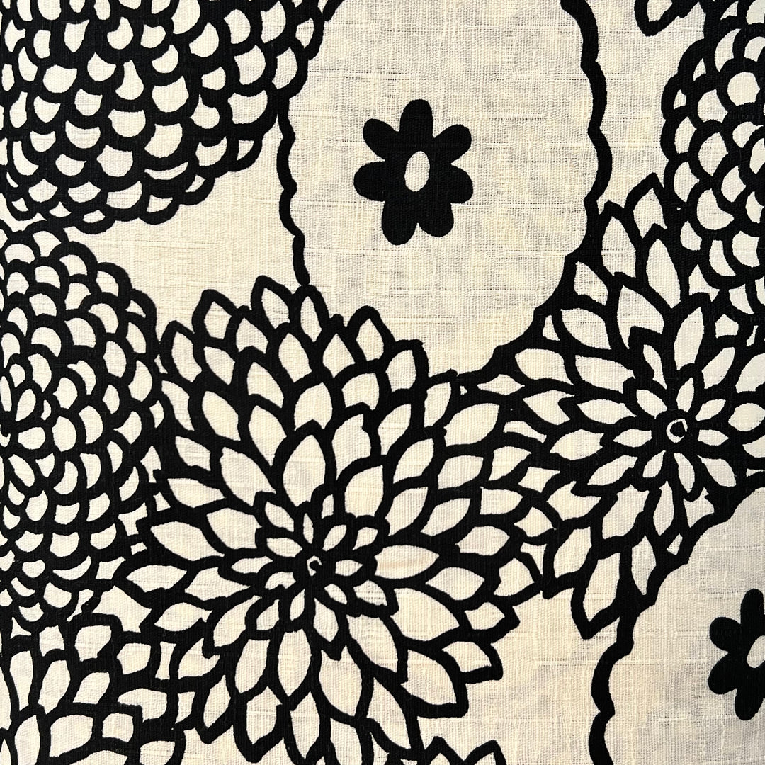 Kobayashi Flower Fabric by the 1/4 Yard - Cream