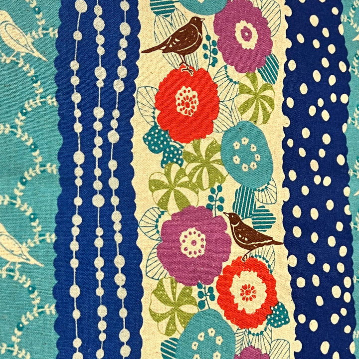 Echino Peck Fabric by the 1/4 Yard - Blue