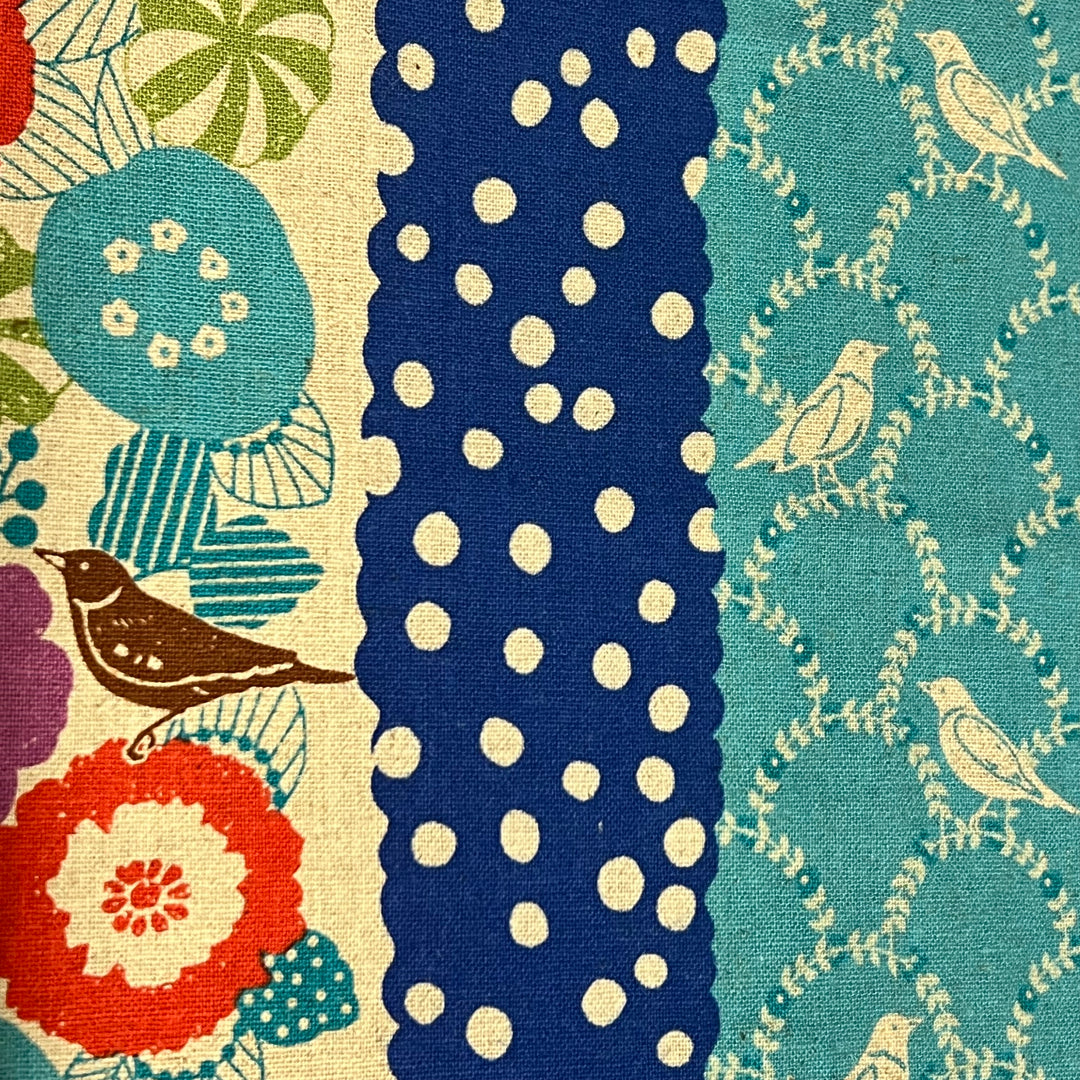 Echino Peck Fabric by the 1/4 Yard - Blue