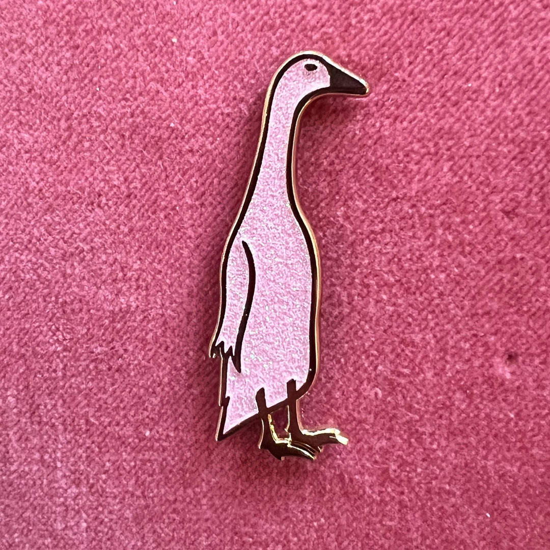 Glitter Ducks Enamel Pins