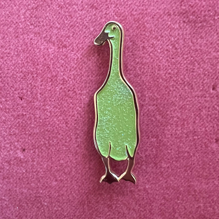 Glitter Ducks Enamel Pins