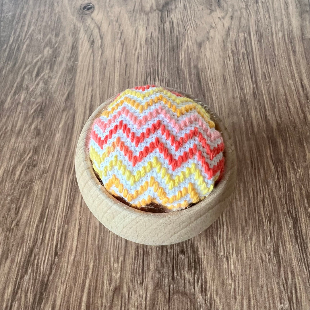 Wood Pincushion