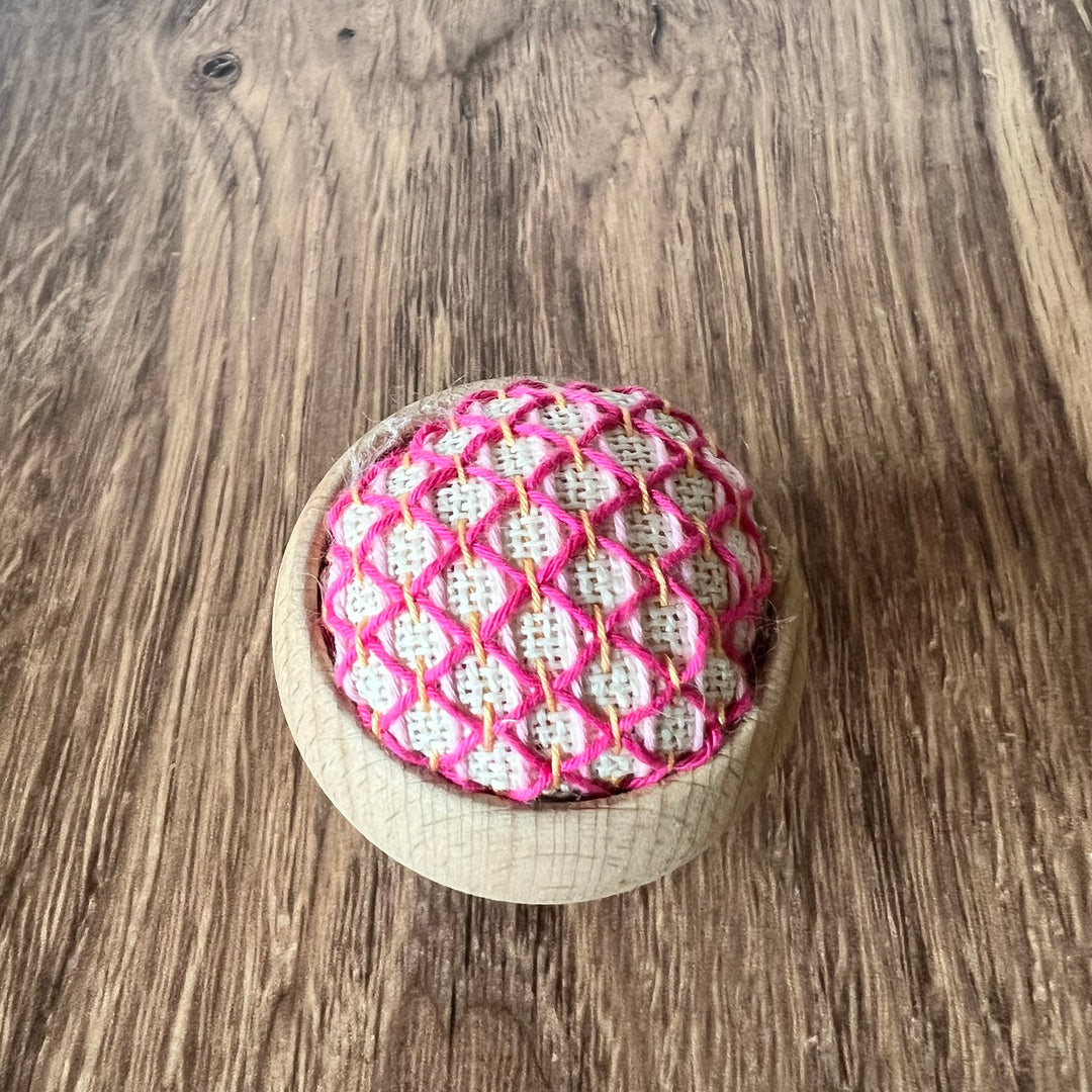 Wood Pincushion