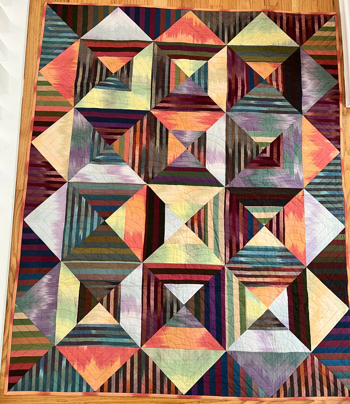 Stripes Squared Quilt