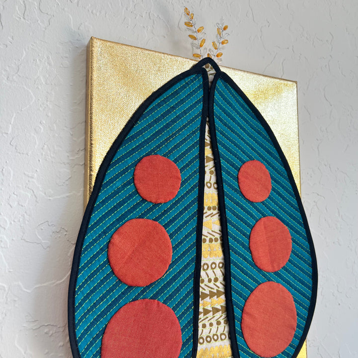 Quilted Moth - Blue