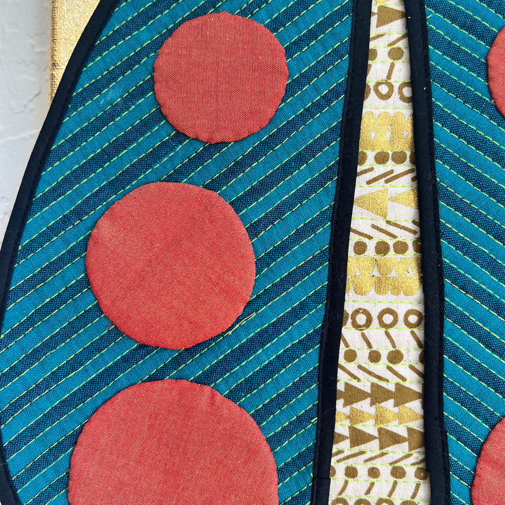Quilted Moth - Blue