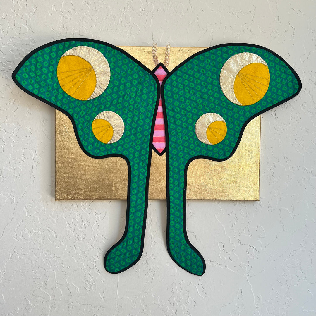 Quilted Luna Moth - Green