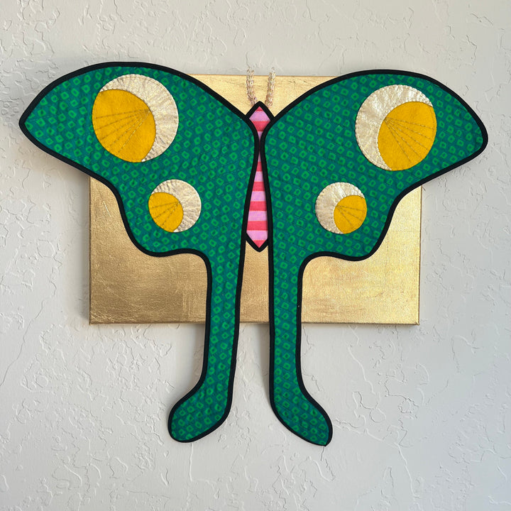 Quilted Luna Moth - Green