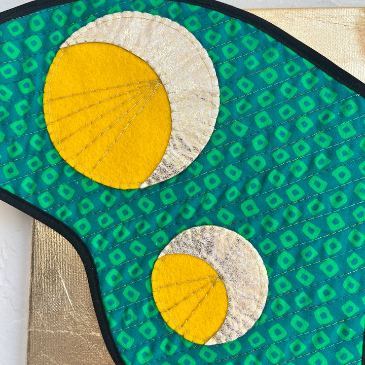 Quilted Luna Moth - Green