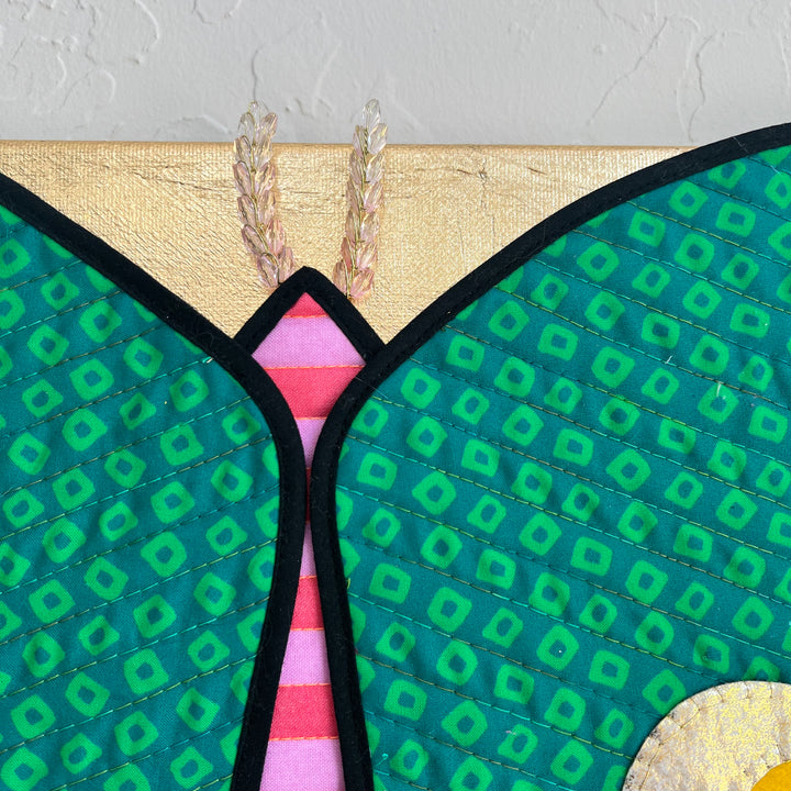 Quilted Luna Moth - Green