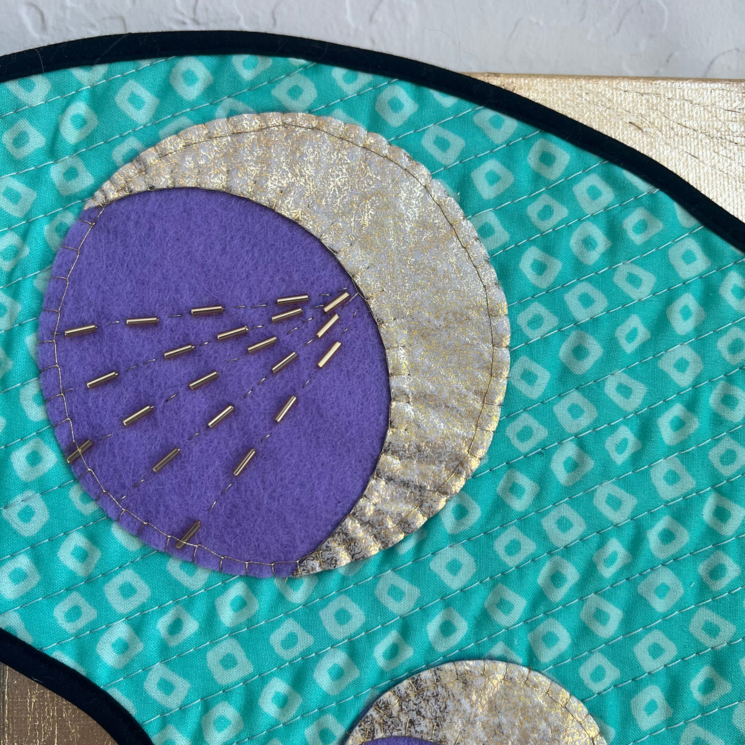 Quilted Luna Moth - Mint