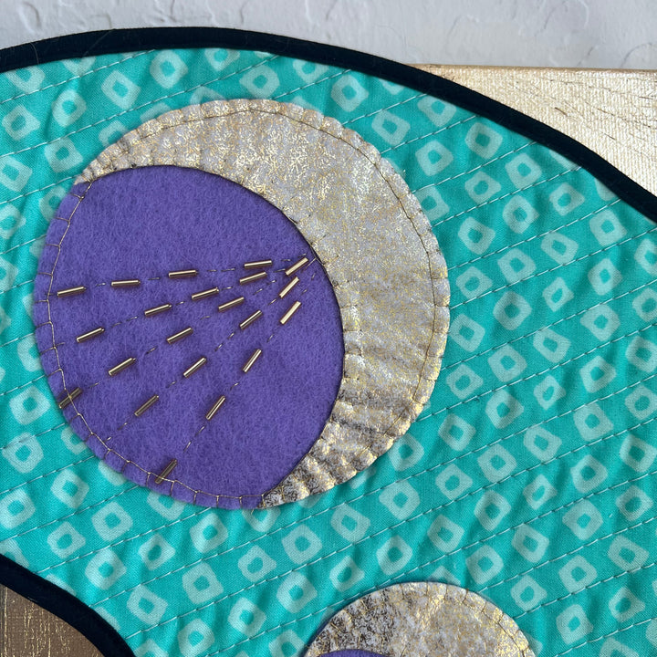 Quilted Luna Moth - Mint