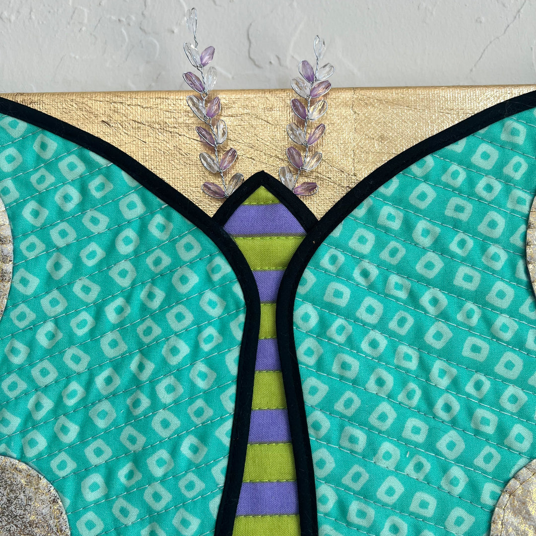 Quilted Luna Moth - Mint