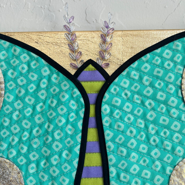 Quilted Luna Moth - Mint