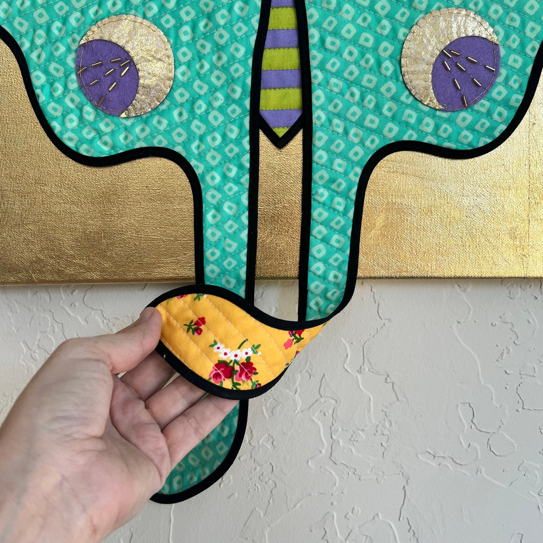 Quilted Luna Moth - Mint