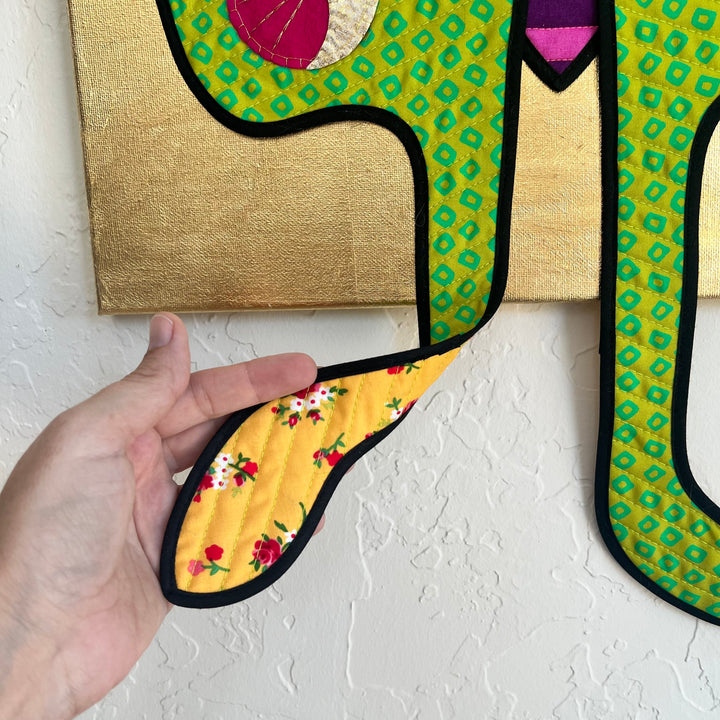 Quilted Luna Moth - Lime