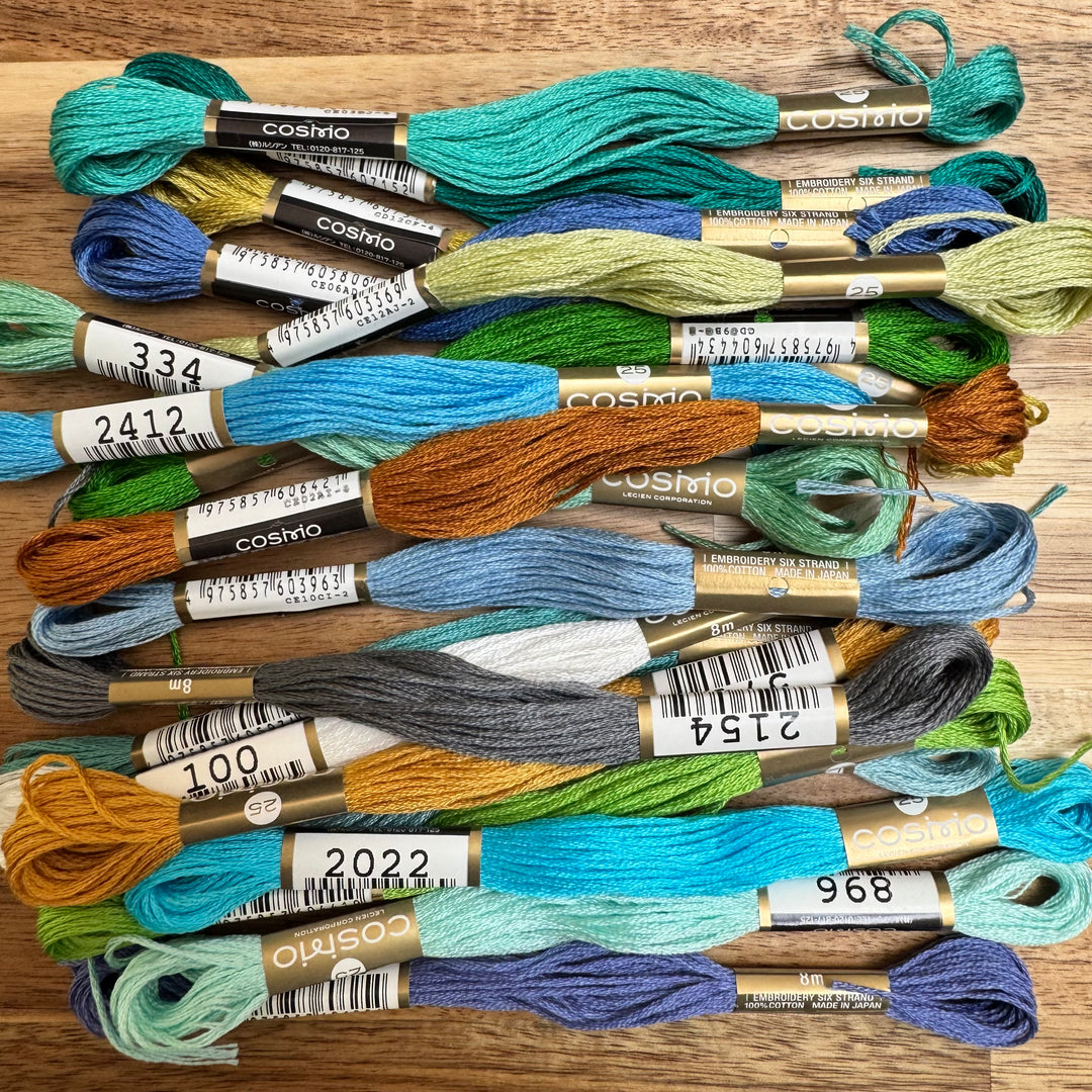 COSMO Floss Pack for Garden Party Cool