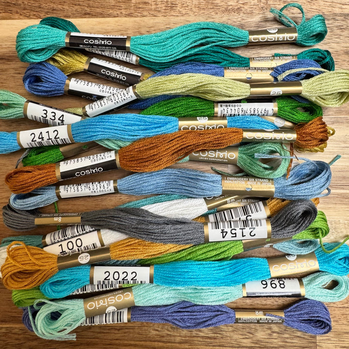 COSMO Floss Pack for Garden Party Cool